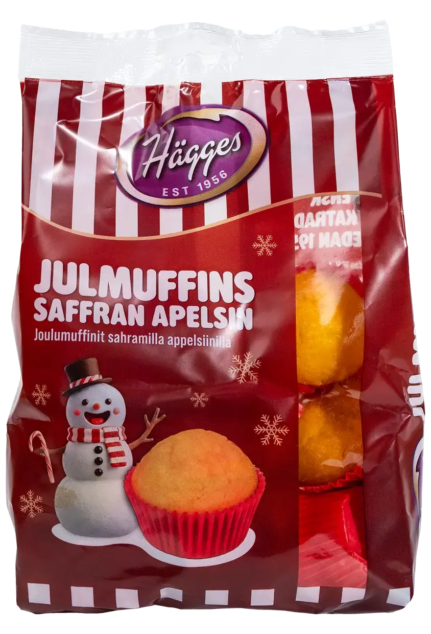 Julmuffins med saffran och apelsin